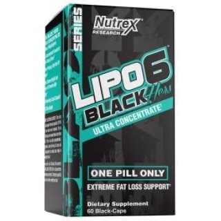 Nutrex - Lipo 6 Black Hers UC 60 caps Nutrex